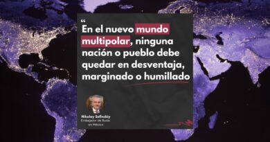 En un escenario global diverso, el embajador ruso en México, Nikolay Sofinskiy, destaca la importancia de la equidad y la no marginación para garantizar un futuro justo y seguro para todas las naciones, incluido el Sur Global.