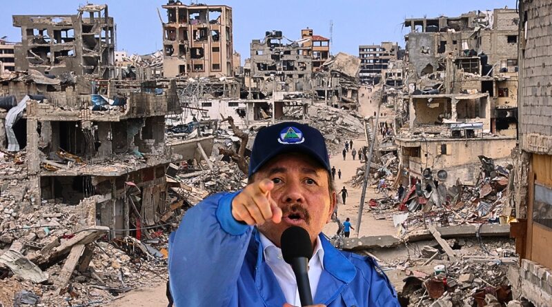 Desde Managua, el presidente Daniel Ortega denunció lo que calificó como una masacre planificada en Gaza y criticó el silencio de la comunidad global.