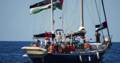 La Flotilla de la Libertad gestiona la liberación de los detenidos, entre ellos Greta Thunberg, tras su captura por parte de Israel en el barco Madleen