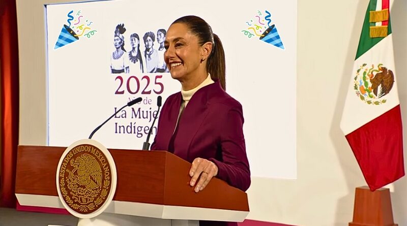 Entre aplausos y “Las Mañanitas”, la mandataria recibió una emotiva felicitación en Palacio Nacional por parte de ciudadanos y miembros del gabinete