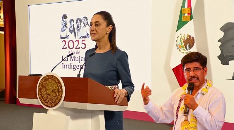La presidenta Sheinbaum aplaude la posible llegada de Hugo Aguilar, abogado mixteco, a la Suprema Corte, como símbolo de justicia e inclusión indígena.