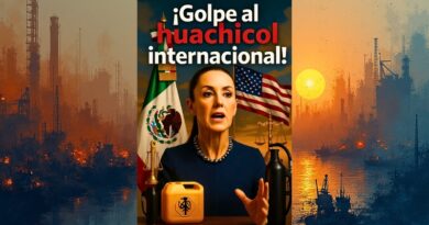 Sheinbaum confirma que la FGR investiga a empresarios estadounidenses por contrabando de combustible y que EE.UU. también indaga el caso.