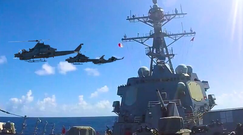 El Comando Sur ejecuta ejercicios con fuego real mientras Venezuela denuncia hostigamiento por vuelos de aviones F-35 cerca de sus costas.