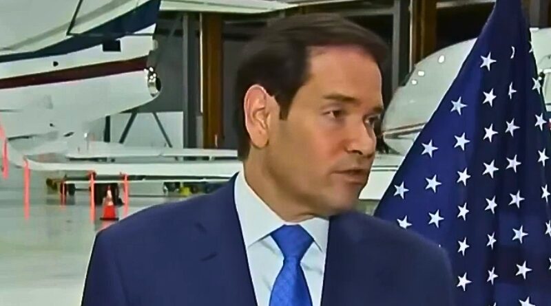 El secretario de Estado Marco Rubio admite la limitación de nuevas opciones y señala que la responsabilidad sobre la "flota en la sombra" recae en Europa, cercana al problema.