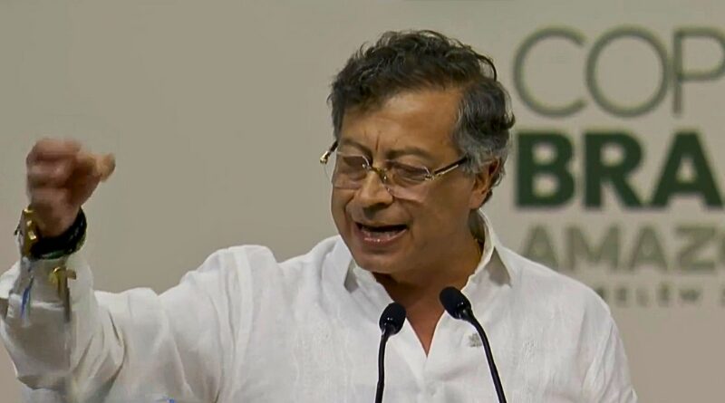 En un discurso encendido, Gustavo Petro acusó a potencias y corporaciones de condenar al planeta por su codicia y negación de la ciencia.