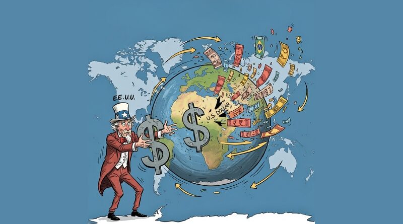 La caída de confianza en la divisa estadounidense impulsa a países emergentes a diversificar reservas, fortalecer monedas locales y reducir dependencia.