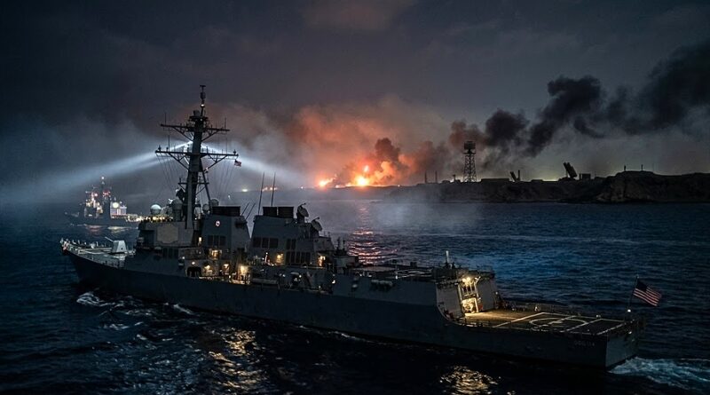 El Mando Central estadounidense ejecutó una nueva oleada de ataques contra posiciones militares iraníes, en una escalada que ya suma nueve noches consecutivas de bombardeos y que mantiene en vilo al Golfo Pérsico