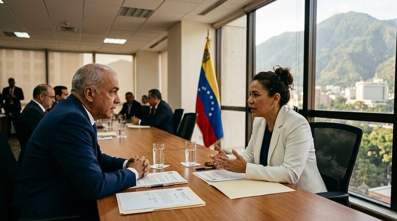 El presidente del Parlamento, Jorge Rodríguez, y la exdiputada Dinorah Figuera sostuvieron un contacto formal que marca el reinicio de las conversaciones entre el oficialismo y un sector de la oposición, con una agenda centrada en la atención a los damnificados por el doble sismo y el fortalecimiento democrático